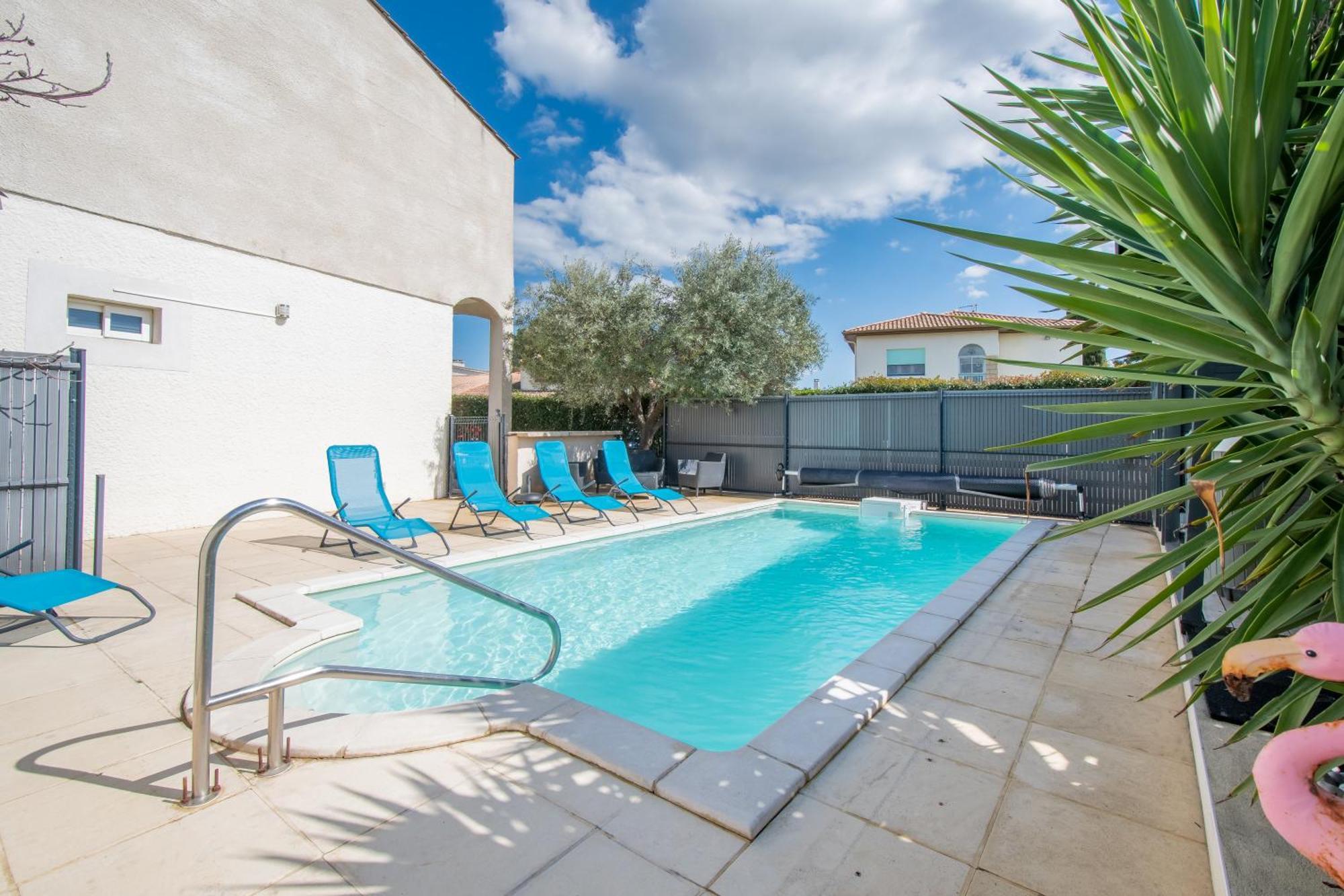 Guesthouse La Costiere - Logements Independants - Espace Piscine Jacuzzi Lunel  Luaran gambar